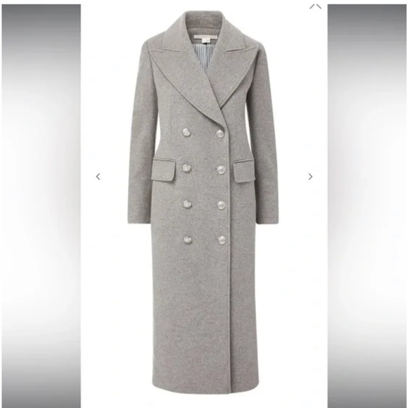 Grey size 0 Veronica Beard heavy winter coat. Worn less than 10 times .